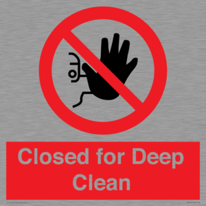 Closed for Deep Clean